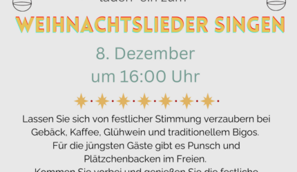 Weihnachtslieder singen